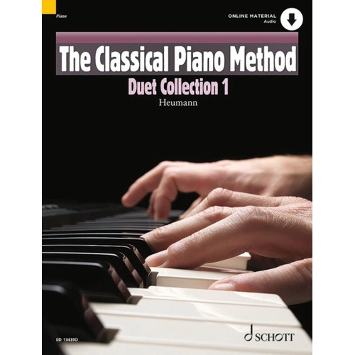 The Classical Piano Method Duet Collection 1 by Schott Music - 64 Pages Piano Duet
