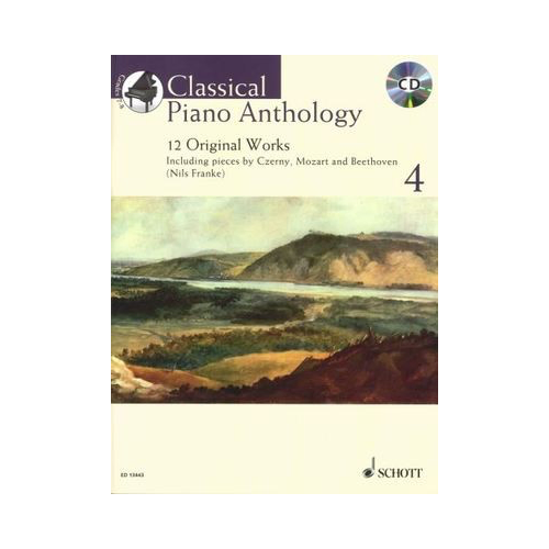 Classical Piano Anthology Vol. 4 - 12 Original Works - Schott Music - Includes CD - Suitable for Grades 7-8