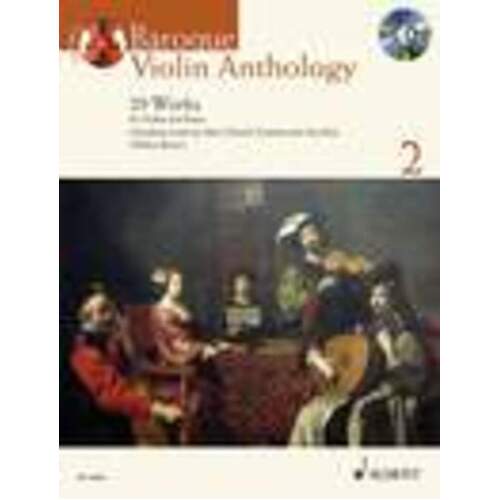 Baroque Violin Anthology Book 2/CD Book