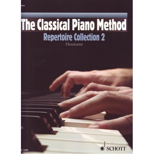 Classical Piano Method Repertoire Collection 2 by Schott Music, 64 Pages, Ideal for Beginners and Returning Pianists
