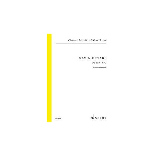 Bryars - Psalm 141 SATB A Cappella Choral Score