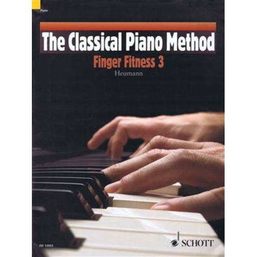Classical Piano Method Finger Fitness 3 by Hans-Gnter Heumann, 64 pages, Schott Music