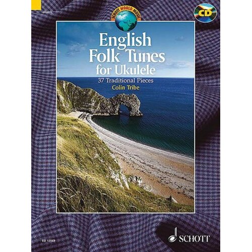 English Folk Tunes For Ukulele Book/CD Book