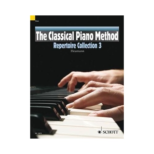 Classical Piano Method Repertoire Collection 3 by Schott Music, 64 Pages, Easy to Early Intermediate Pieces
