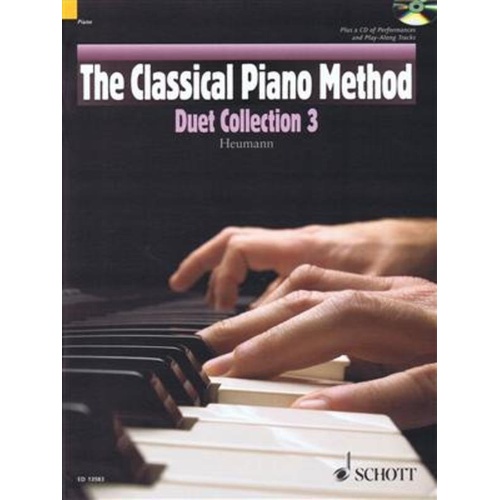 Classical Piano Method 3 Duet Collection BK/CD