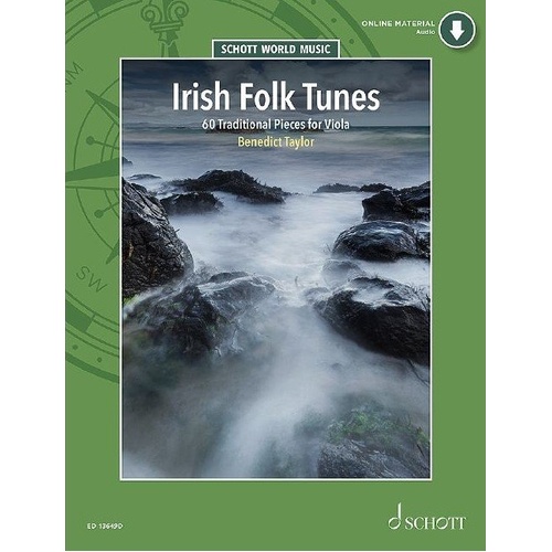 Irish Folk Tunes for Viola by Benedict Taylor, 40 Pages, Schott Music