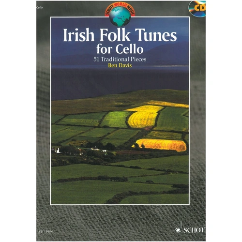 Irish Folk Tunes for Cello: 51 Traditional Pieces BK/CD