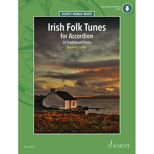 Irish Folk Tunes for Accordion by Gemma Telfer