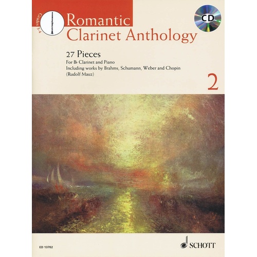 Romantic Clarinet Anthology Vol 2 Softcover Book/CD