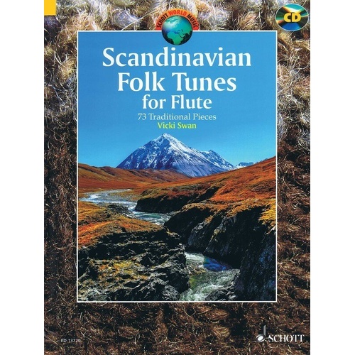 Scandinavian Folk Tunes for Flute Book/CD by Vicki Swan
