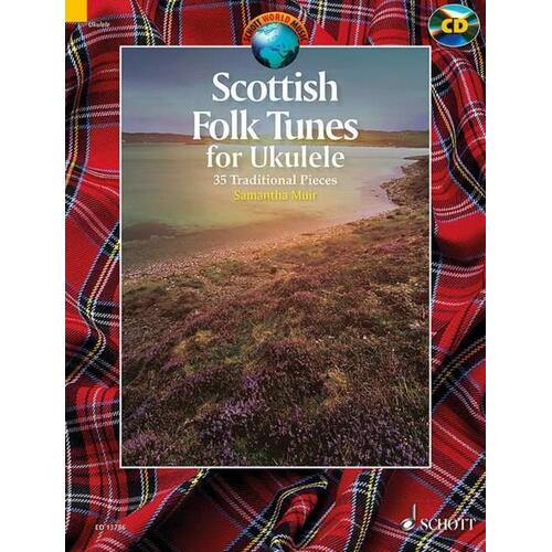 Scottish Folk Tunes For Ukulele Book/CD Book