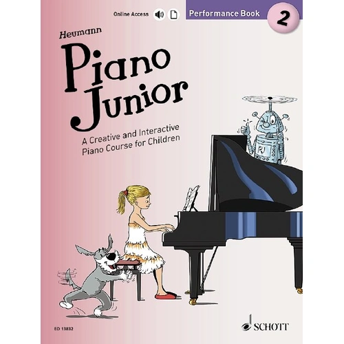 Piano Junior Performance Book 2 by Schott Music - 32 Pages