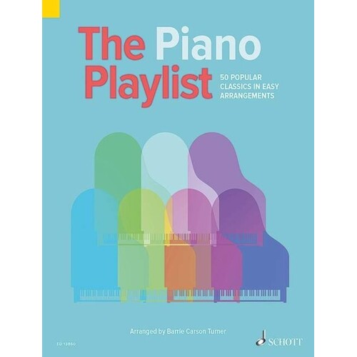 Piano Playlist 50 Popular Classics Easy Piano (Softcover Book)