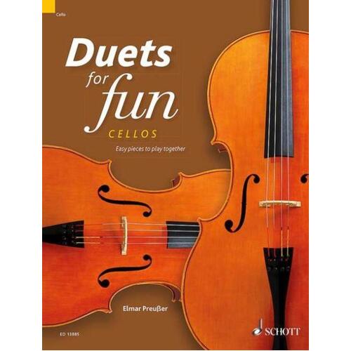 Duets For Fun Cello (Softcover Book)