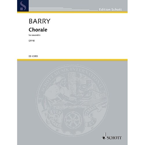 Barry - Chorale For Ensemble (Music Score/Parts) Book