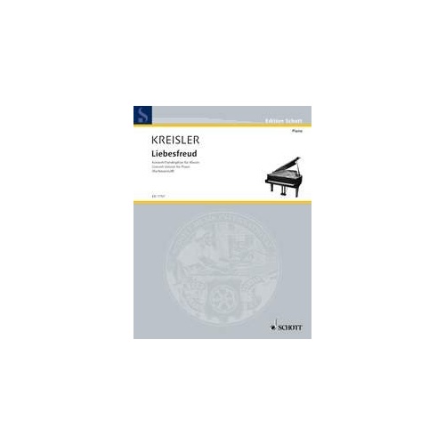 Kreisler Liebesfreud Concert Version for Piano, Schott Music, 15 Pages