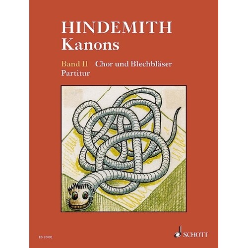 Hindemith - Kanons Vol 2 Score Book