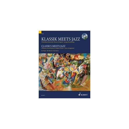 Classics Meet Jazz Vol. 1 Piano Book & CD Arrangement by Uwe Korn