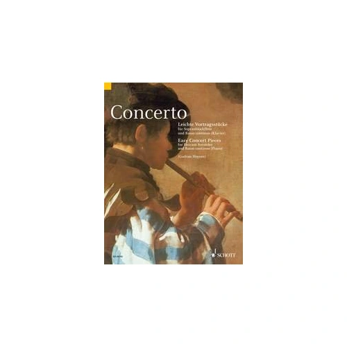Concerto Easy Pieces for Descant Recorder/BC (Piano) by Schott Music, 62 Pages