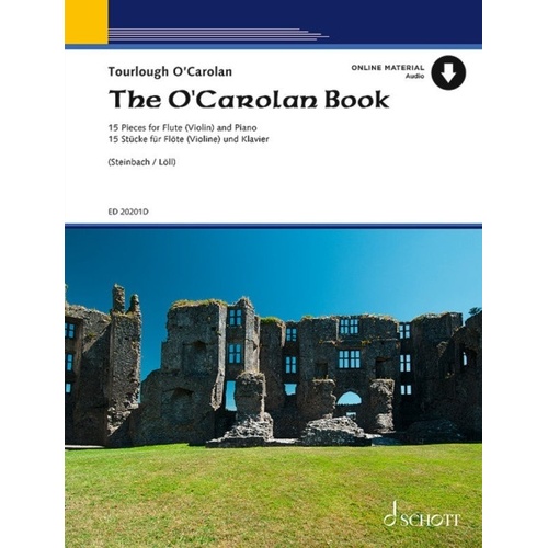 The O'Carolan Book for Flute and Violin by Turlough O'Carolan - Schott Music, 44 Pages
