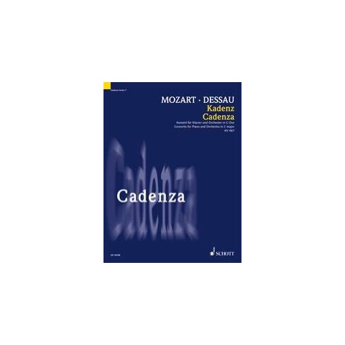 Cadenza Vol. 7 - Piano Concerto in C Major K 467 by Paul Dessau and Wolfgang A. Mozart, 8 Pages, Published by Schott Music
