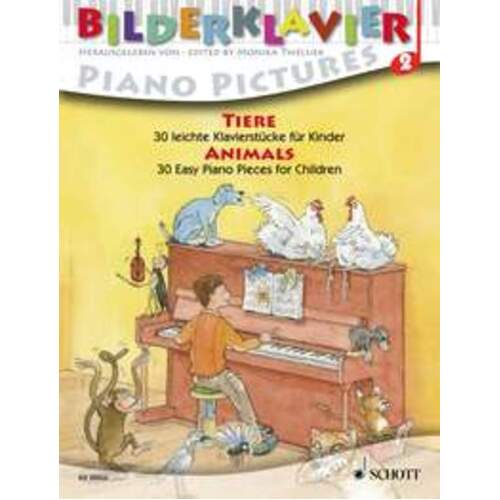 Animals Piano Pictures Book 2 (Softcover Book)