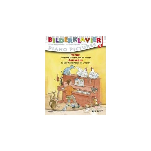 Animals Piano Pictures Book 2 by Schott Music, 48 Pages