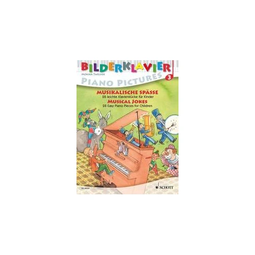 Musical Jokes: 28 Easy Piano Pieces for Children by Schott Music, 48 Pages