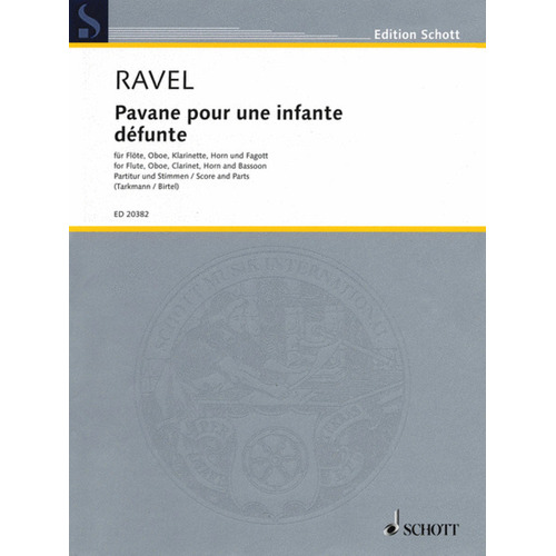 Pavane Pour Une Infante Defunte Wind Quintet Sc/