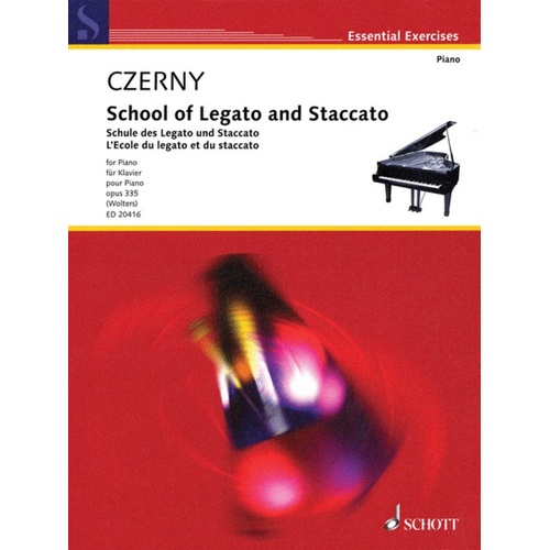 School Of Legato And Staccato Op 335 Urtext