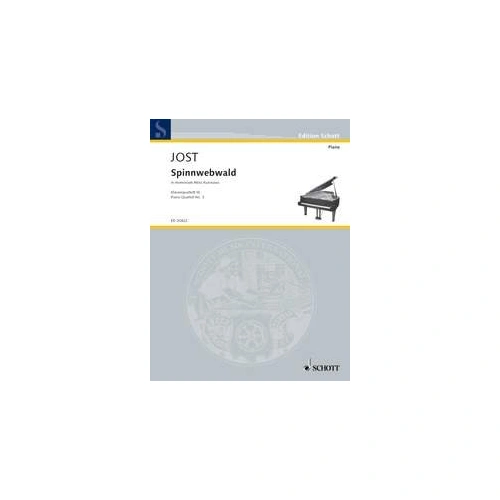 Jost - Spinnwebwald Piano Quartet No 3 SC/PTS