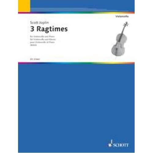 Ragtimes 3 Arr Birtel Vlc Piano (Softcover Book)