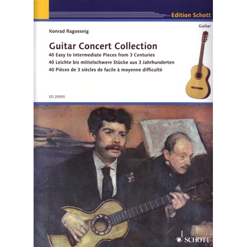Guitar Concert Collection by Ed Ragossnig - Schott Music, 80 Pages, Easy to Moderate Difficulty