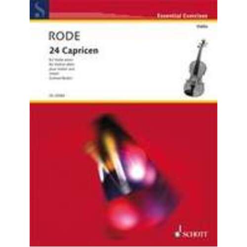 Rode - 24 Caprices Violin (Softcover Book)
