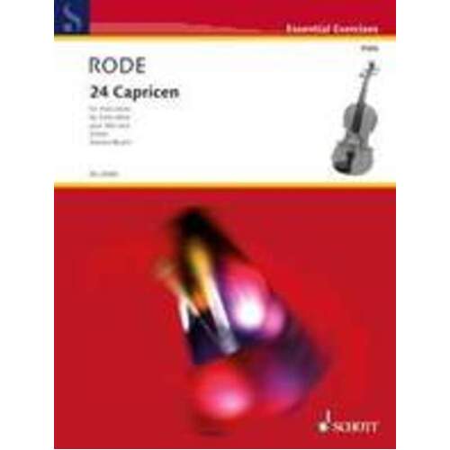 Rode - 24 Caprices For Viola (Softcover Book)