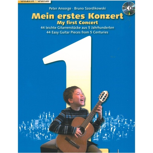 My First Concert Guitar by Schott Music - 32 Pages, Easy Solo Pieces for Young Musicians