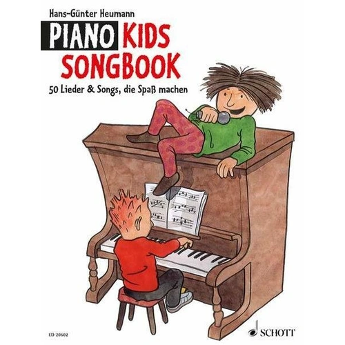 Piano Kids Songbook: 50 Fun Songs & Lieder for Easy Piano Playing and Singing