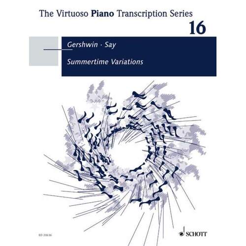 Gershwin / Say - Summertime Variations Piano (Softcover Book)
