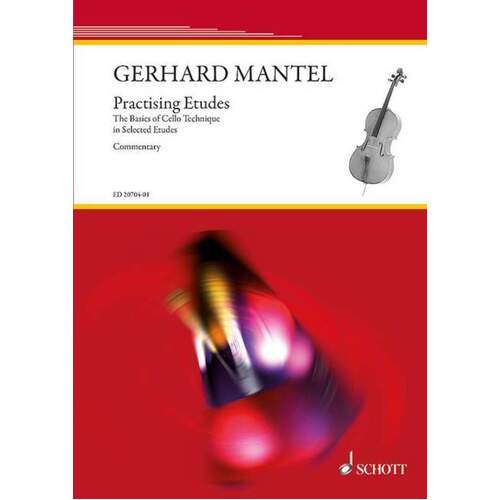 Gerhard - Practising Etudes Commentary Cello (Softcover Book)