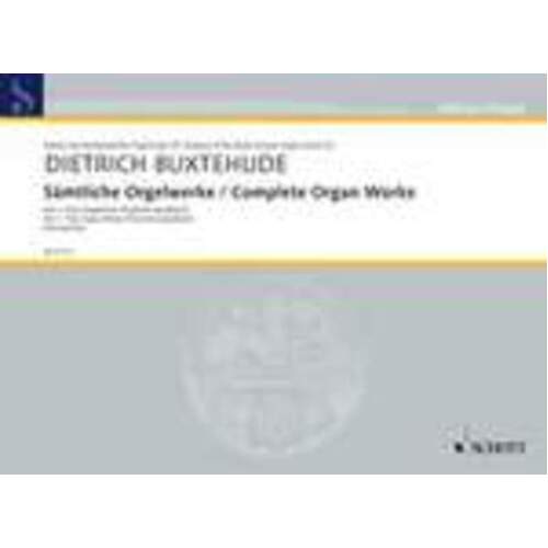 Organ Works Book 1 Buxwv 136 - 153 Urtext Book