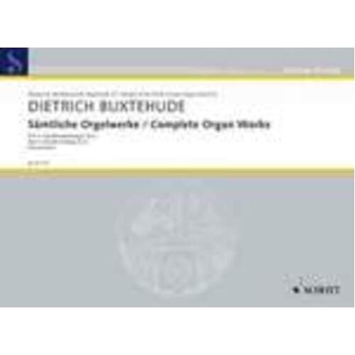 Organ Works Book 3 Buxwv 177 - 202 Urtext Book