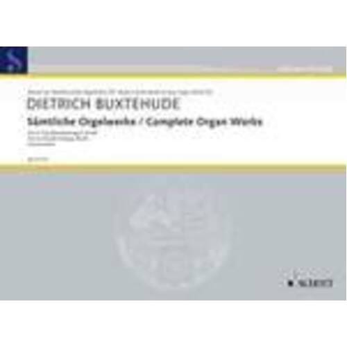 Organ Works Book 4 Buxwv 203 - 224 Urtext Book