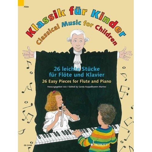 Classical Music For Children Flute/Piano (Softcover Book)