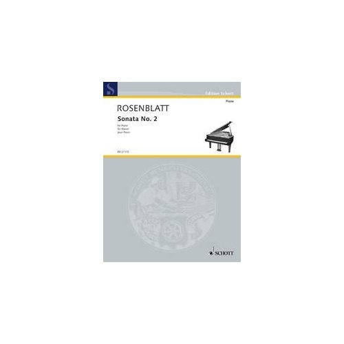 Rosenblatt Sonata No 2 for Piano - 48 Pages - Schott Music