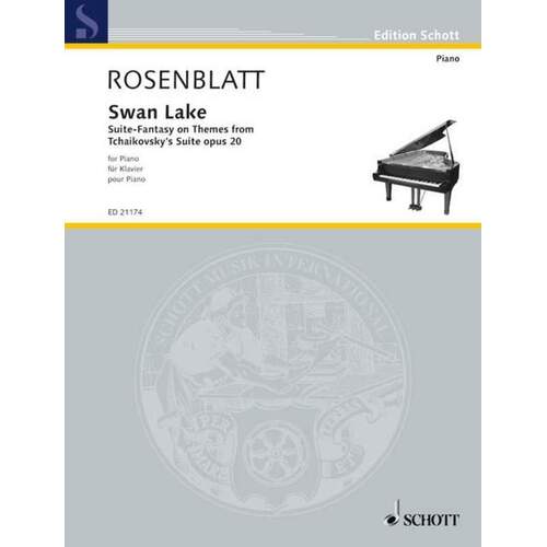 Rosenblatt - Swan Lake Op 20 Suite Fantasy Piano (Softcover Book)