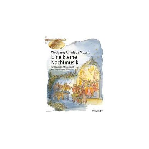 Mozart - Eine kleine Nachtmusik K 525 Serenade for Piano, Arranged by Hans-Günter Heumann, 32 Pages, Schott Music