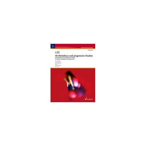 Sebastian Lee - Studies Op. 31 Vol. 1 for Cello, 56 Pages, Schott Music