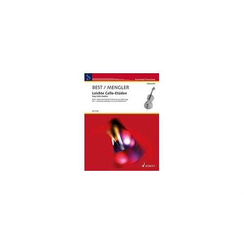 Easy Cello Studies Vol 1 by Ed Best/Mengler, Schott Music, 56 Pages