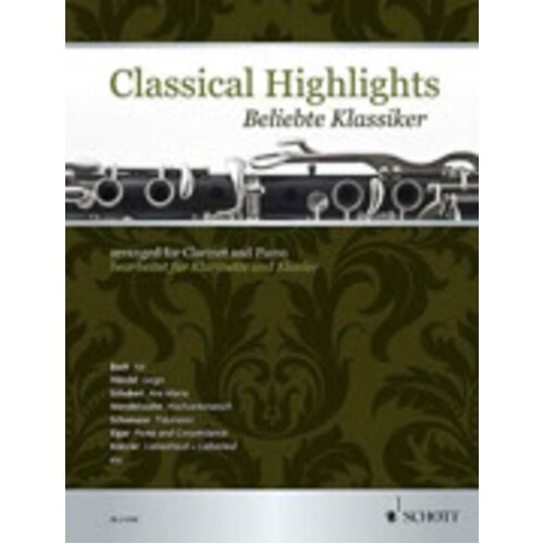 Classical Highlights Clarinet And Piano (Softcover Book)