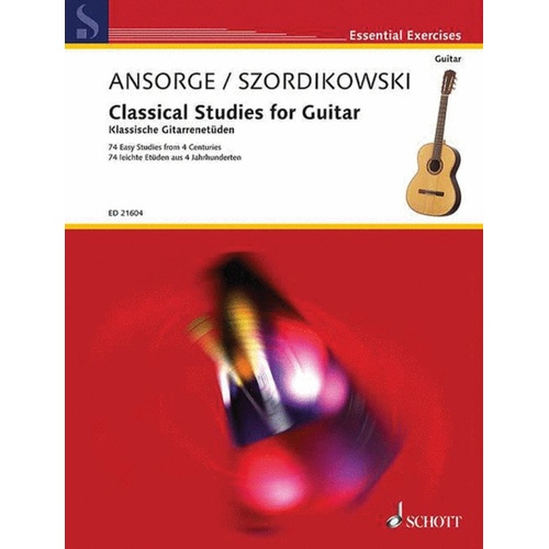 Classical Studies For Guitar Book
